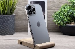Hibátlan iPhone 16 Pro Max Natural Titanium 256GB 2 ÉV Garanciával Számlával