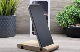 Hibátlan iPhone 16 Pro Max Natural Titanium 256GB 2 ÉV Garanciával Számlával