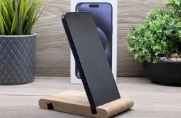 Hibátlan iPhone 15 Pro Max Blue Titanium 256GB 2 ÉV Garanciával Számlával