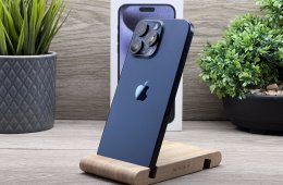 Hibátlan iPhone 15 Pro Max Blue Titanium 256GB 2 ÉV Garanciával Számlával