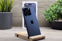 Hibátlan iPhone 15 Pro Blue Titanium 128GB 2 ÉV Garanciával Számlával Aksi 100%