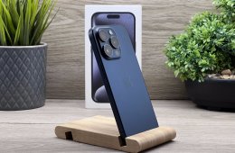 Hibátlan iPhone 15 Pro Blue Titanium 128GB 2 ÉV Garanciával Számlával Aksi 100%
