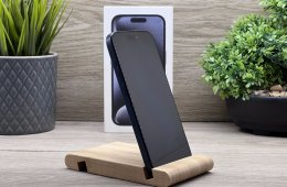 Hibátlan iPhone 15 Pro Blue Titanium 128GB 2 ÉV Garanciával Számlával Aksi 100%