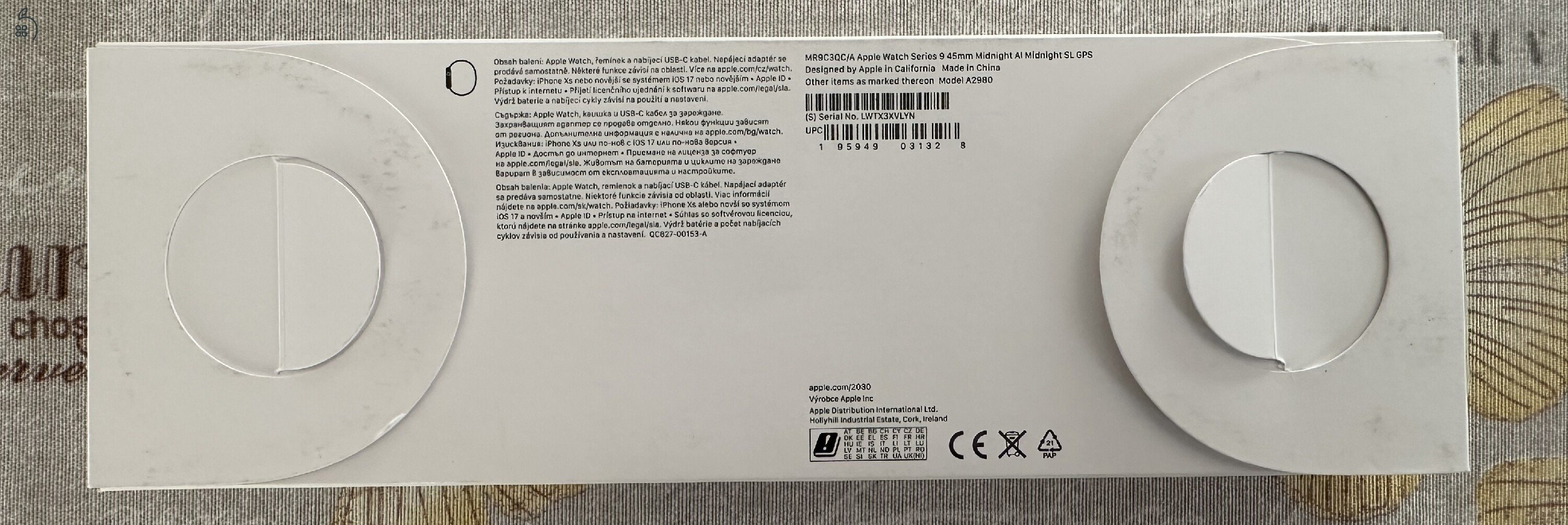 Apple Watch S9 Midnight 45mm