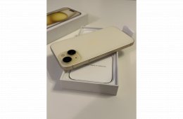 iPhone 15 sárga FÜGGETLEN - 100% akku 0 CIKLUS