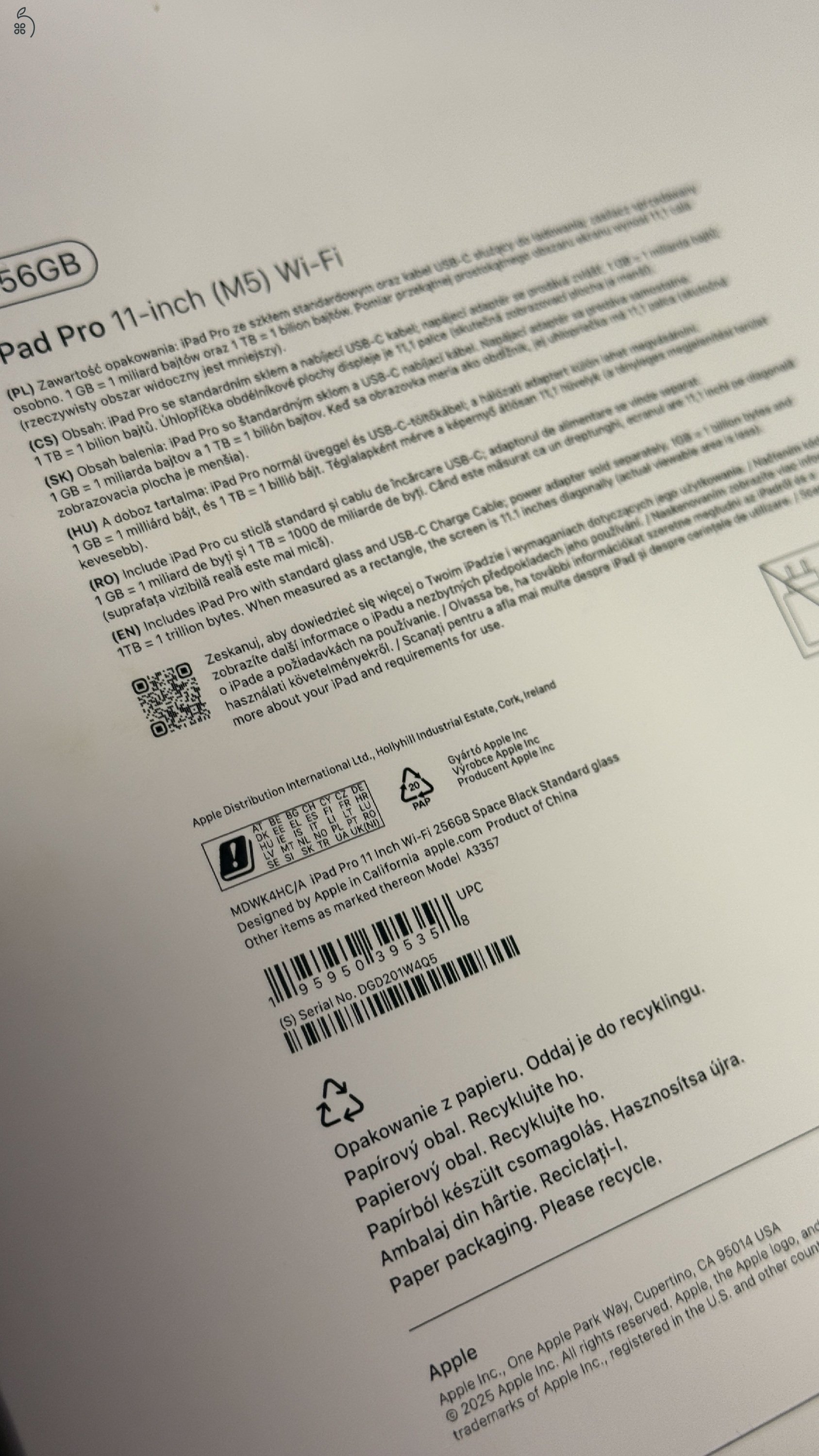 Bontatlan Ipad Pro M5 256GB 11