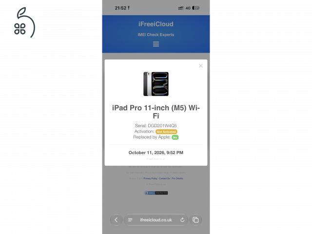 Bontatlan Ipad Pro M5 256GB 11