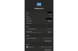 MacBook Pro M1 16 GB RAM