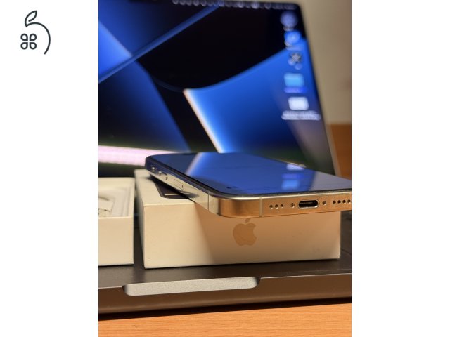 Újszerű Iphone 16 Pro 256GB Natural Titanium 87% Független