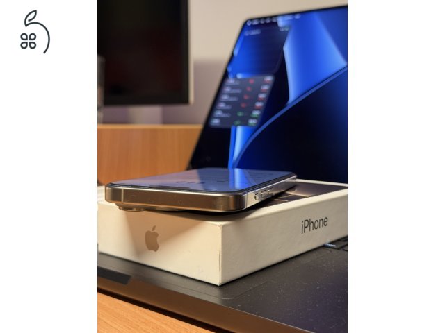 Újszerű Iphone 16 Pro 256GB Natural Titanium 87% Független