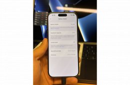 Újszerű Iphone 16 Pro 256GB Natural Titanium 87% Független