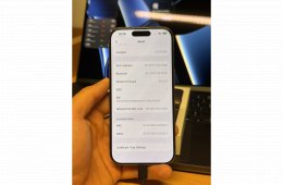 Újszerű Iphone 16 Pro 256GB Natural Titanium 87% Független