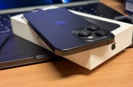 Újszerű Iphone 15 Pro Max 512GB 87% Black Titanium