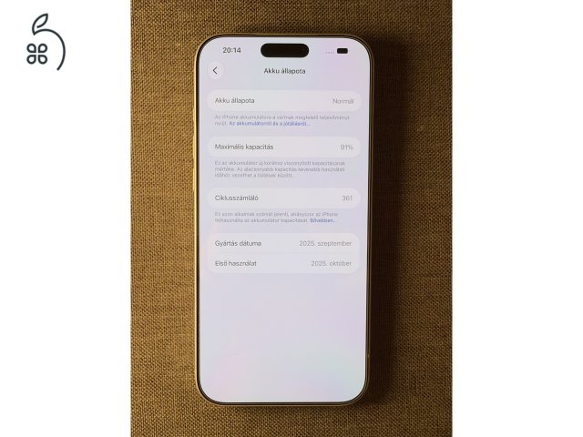 iPhone 17 Pro Max Ezüst 512 GB gyári független