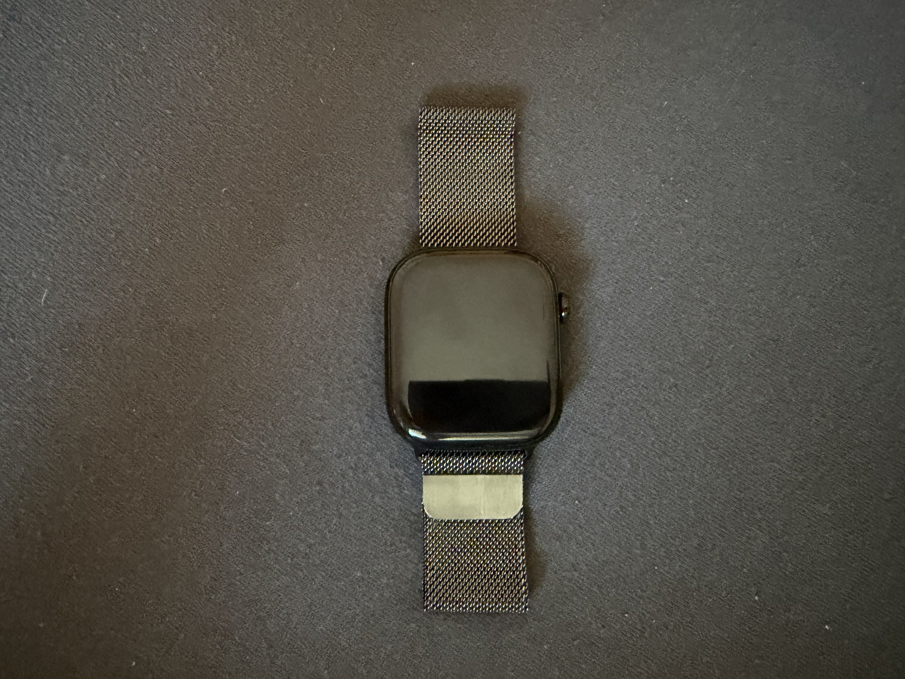 Apple Watch Series 10 GPS+Cellular 46mm Jet Black alumínium palaszürke milánói szíjjal