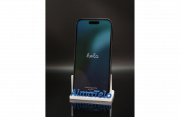 Apple iPhone 15 128 GB Black 100% akku - 12 HÓ GARANCIA
