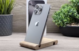 Hibátlan iPhone 16 Pro Max Natural Titanium 256GB 2 ÉV Garanciával Számlával