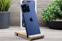 iPhone 15 Pro Max Blue Titanium 256GB 2 ÉV Garanciával Számlával Aksi 100%