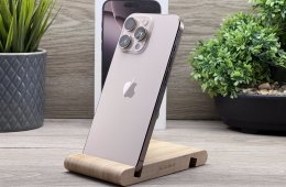 Hibátlan iPhone 16 Pro Max Desert Titanium 256GB 2 ÉV Garanciával Számlával