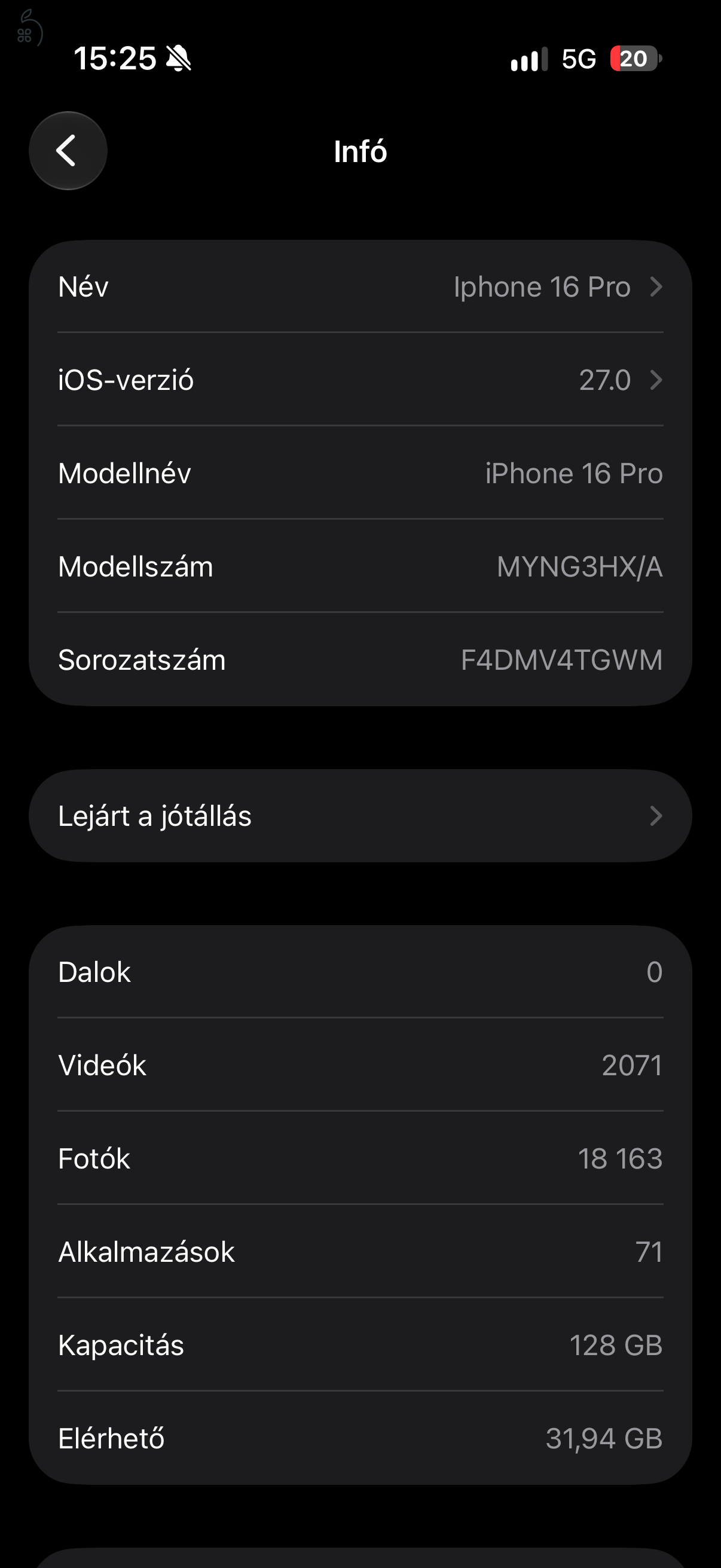 Apple Iphone 16 Pro 128 GB