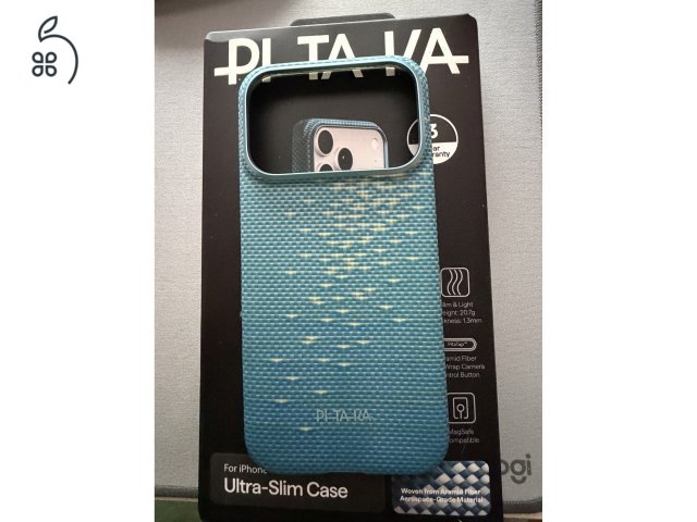 Pitaka Ultra-Slim Lucid Blue tok iPhone 17 Pro-hoz