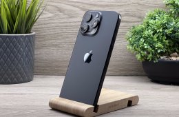 iPhone 15 Pro Max Black Titanium 256GB 2 ÉV Garanciával Számlával