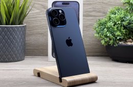 Hibátlan iPhone 15 Pro Max Blue Titanium 256GB 2 ÉV Garanciával Számlával