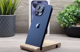 Hibátlan iPhone 15 Pro Max Blue Titanium 256GB 2 ÉV Garanciával Számlával