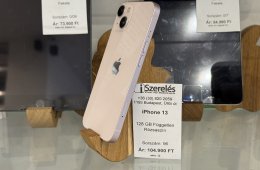 iPhone 13 128GB független rózsaszín új akkuval garanciával (96) iSzerelés.hu