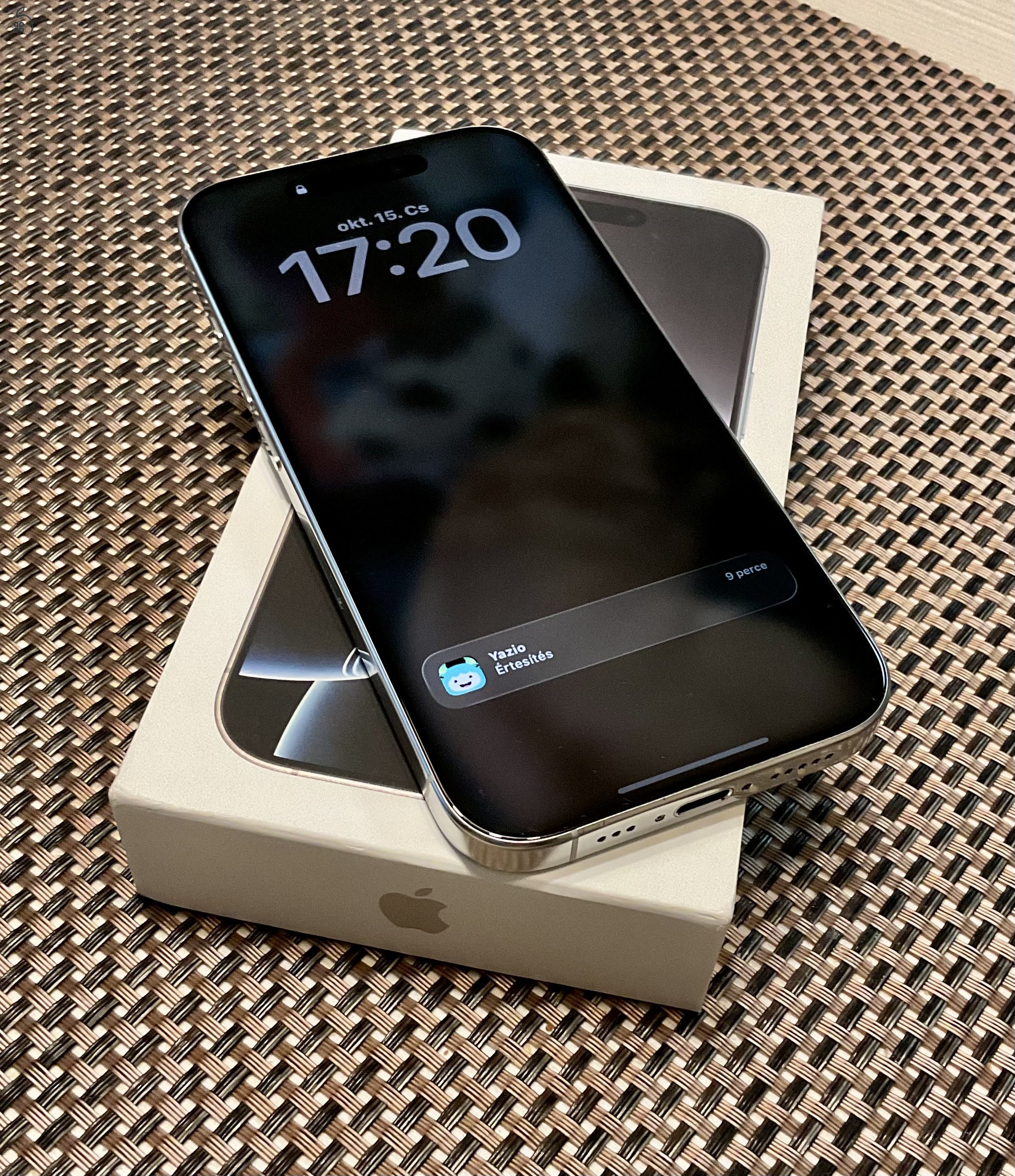 Eladó Apple Iphone 16 Pro 128gb