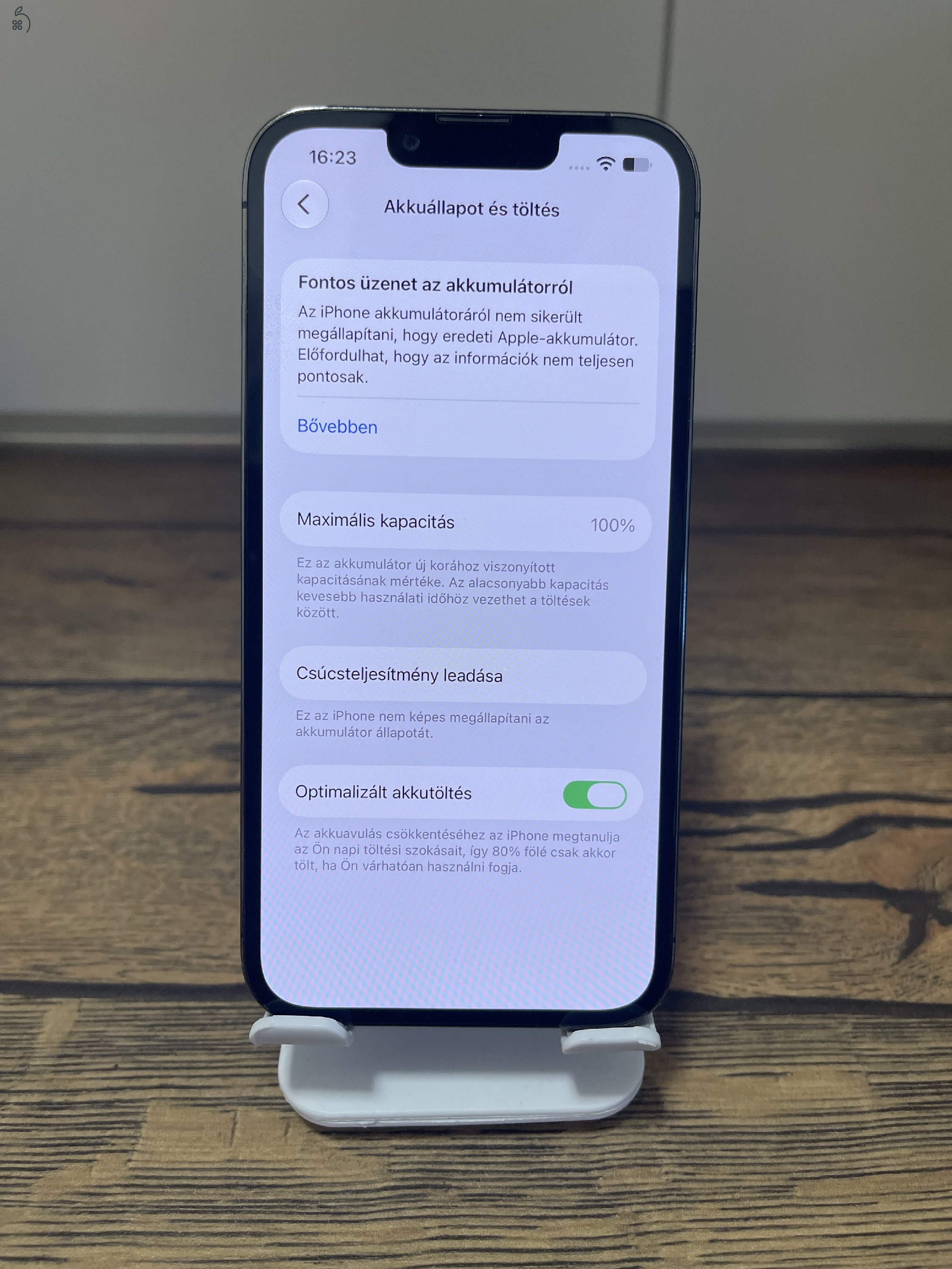 iPhone 13 Pro 128GB Akku 100%