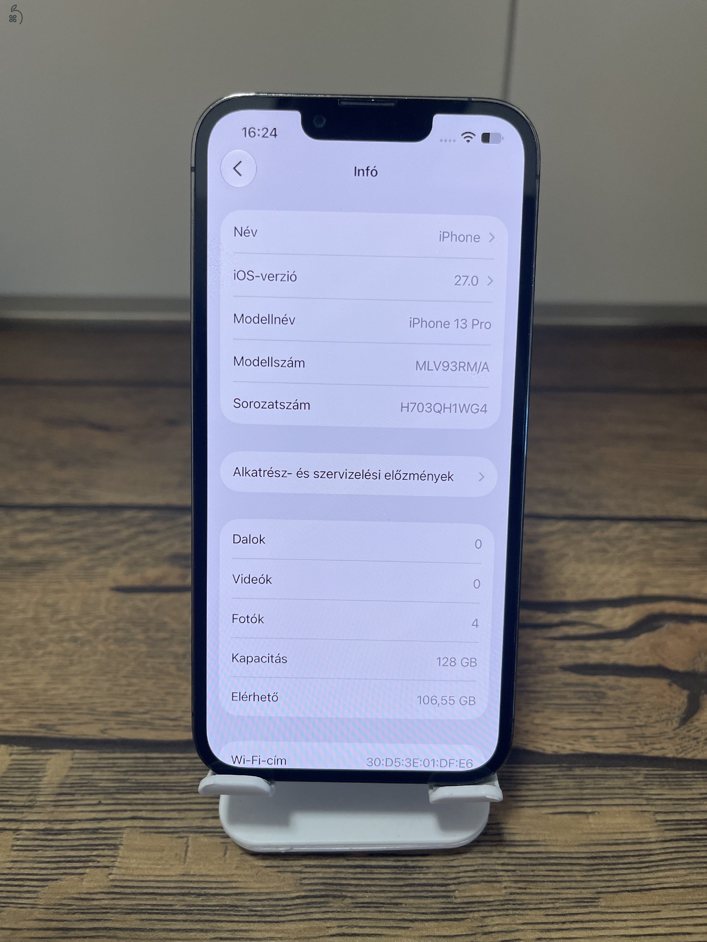 iPhone 13 Pro 128GB Akku 100%