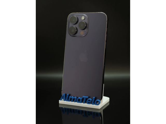 Apple iPhone 14 Pro Max 128 GB Deep Purple 100% akku - 12 HÓ GARANCIA