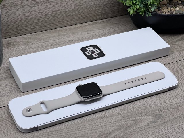 Apple Watch SE2 Starlight 40mm 2 ÉV Garanciával Számlával Aksi 100%