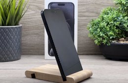 Hibátlan iPhone 15 Pro Max Black Titanium 256GB 2 ÉV Garanciával Számlával Aksi 100%