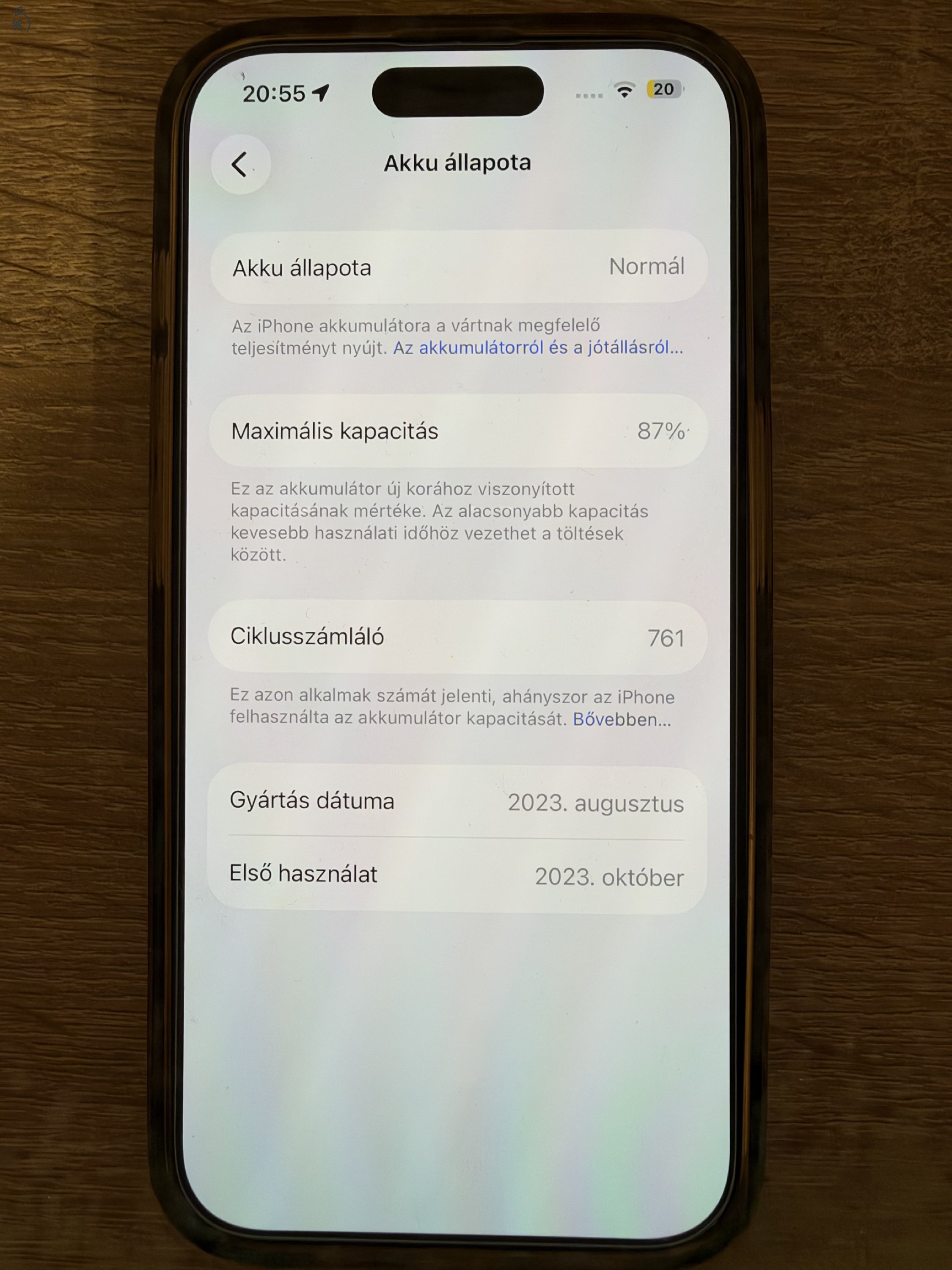 Iphone15Pro Natúr Titán