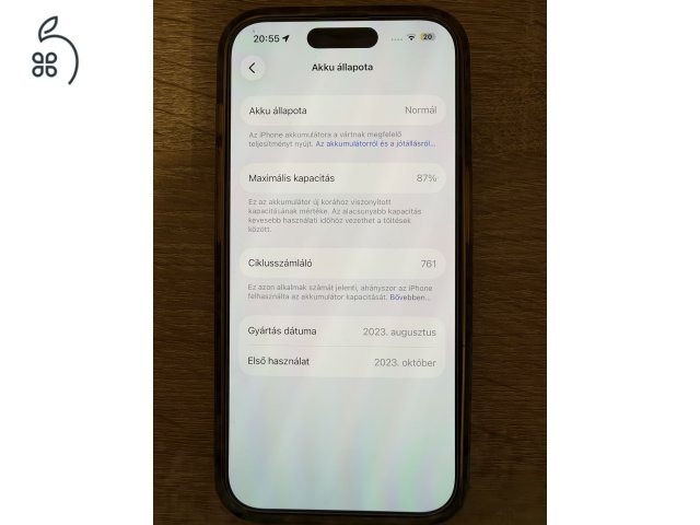 Iphone15Pro Natúr Titán