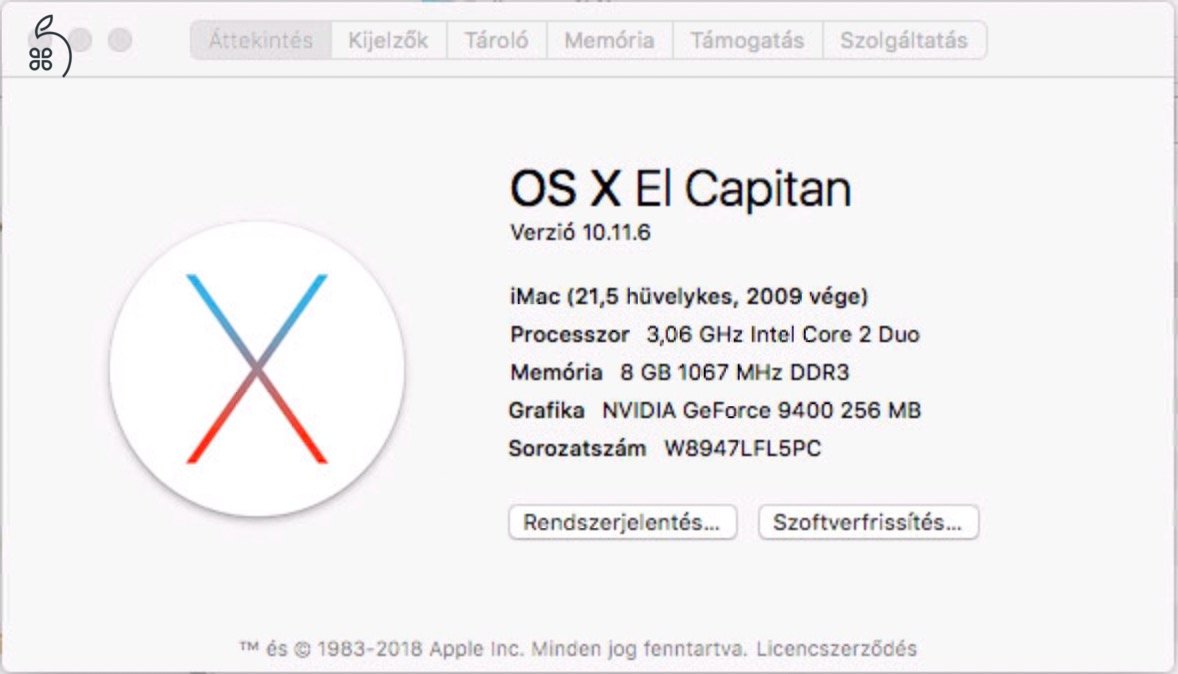 iMac 21,5 8 GB ram, 128 GB SSD ﻿MB950LL/A