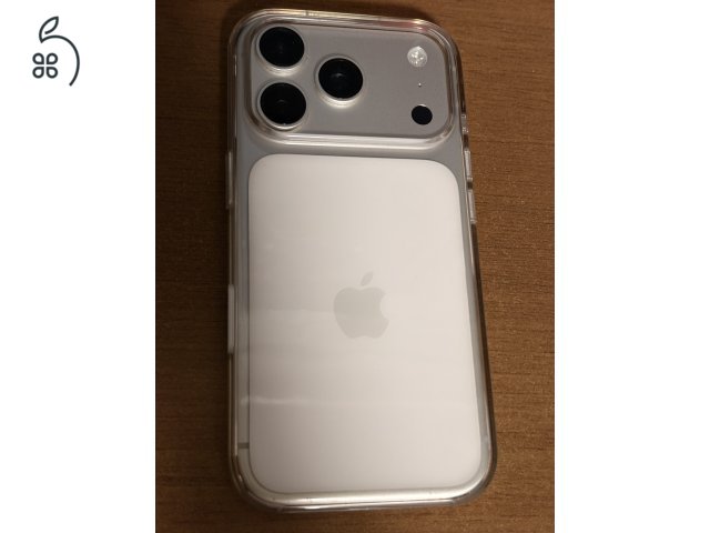 Kiváló állapotú iPhone 17 Pro 256GB (Ezüst) – 96% Akku + Gyári Apple tok!