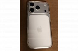 Kiváló állapotú iPhone 17 Pro 256GB (Ezüst) – 96% Akku + Gyári Apple tok!