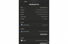 Apple MacBook Pro 13” 2012 Intel Core i7 16 GB RAM 1 TB SSD