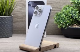 iPhone 16 Pro Max White Titanium 256GB 2 ÉV Garanciával Számlával