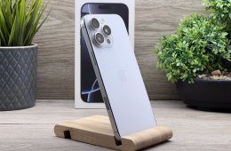 iPhone 16 Pro Max White Titanium 256GB 2 ÉV Garanciával Számlával