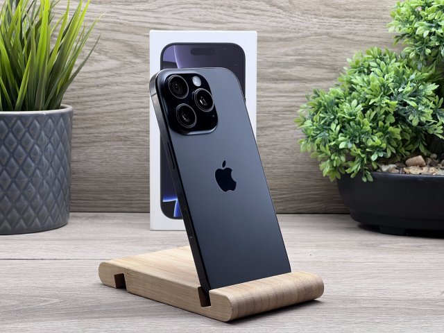 iPhone 16 Pro Black Titanium 128GB 2 ÉV Garanciával Számlával