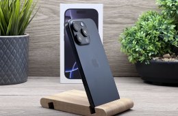 iPhone 16 Pro Black Titanium 128GB 2 ÉV Garanciával Számlával