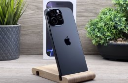 iPhone 16 Pro Max Black Titanium 256GB 2 ÉV Garanciával Számlával