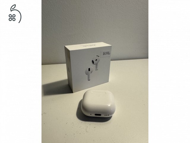 Eladó Apple Airpods 4 aktív zajkioltással (használt)
