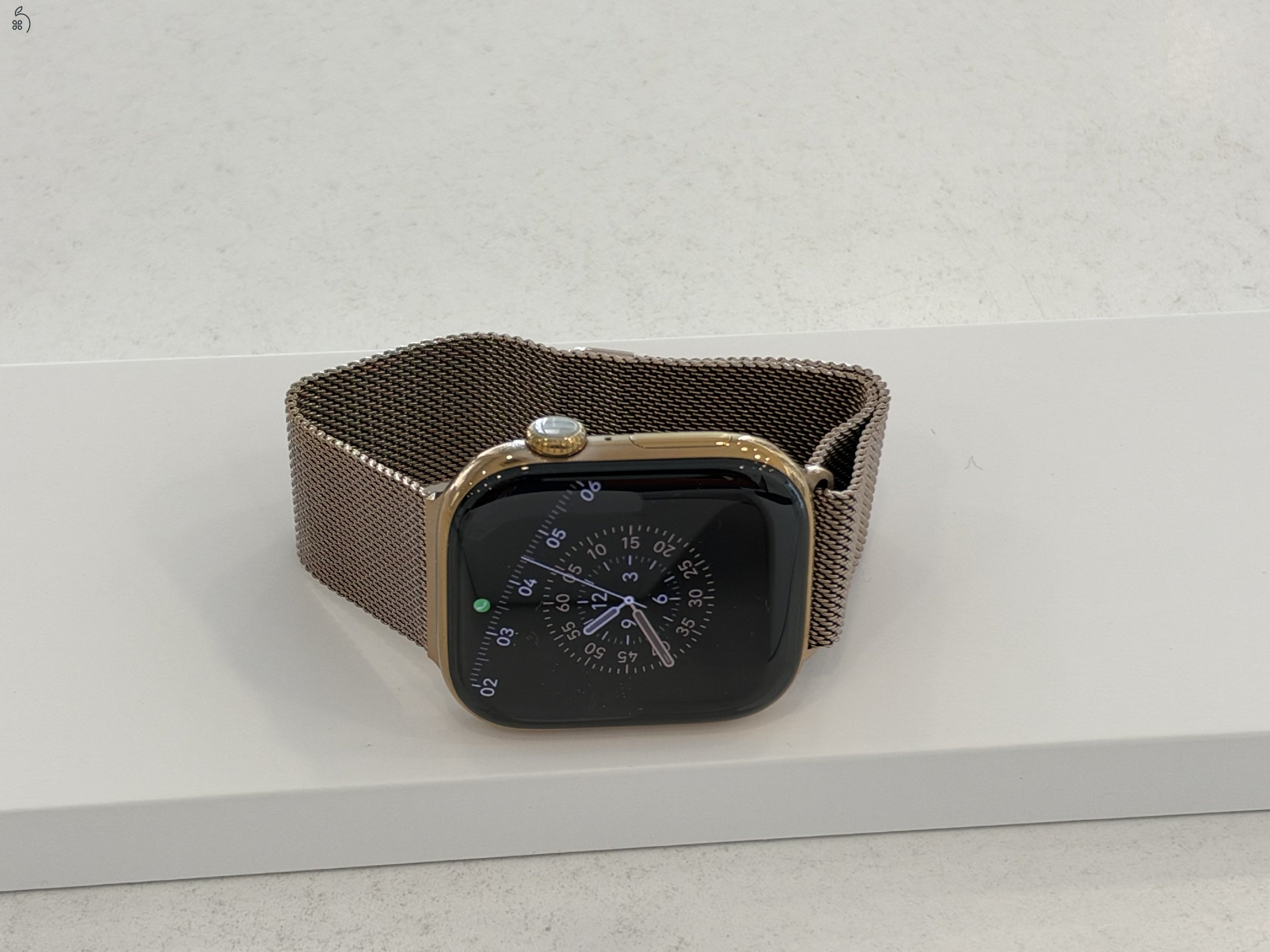 Apple Watch 10 46mm Titanium Cellular Stainless Steel Hibátlan/Akku 90%/p5065