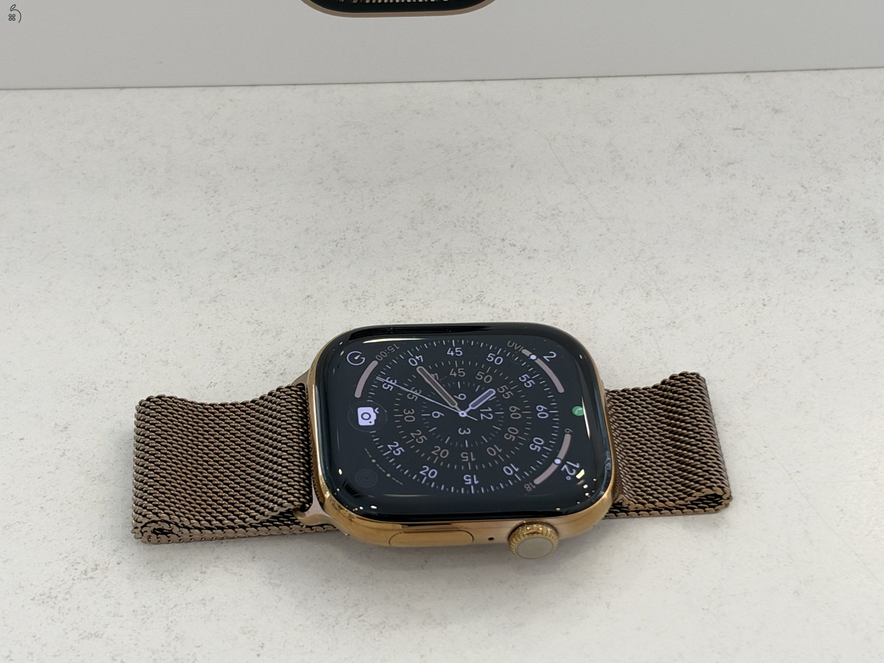 Apple Watch 10 46mm Titanium Cellular Stainless Steel Hibátlan/Akku 90%/p5065