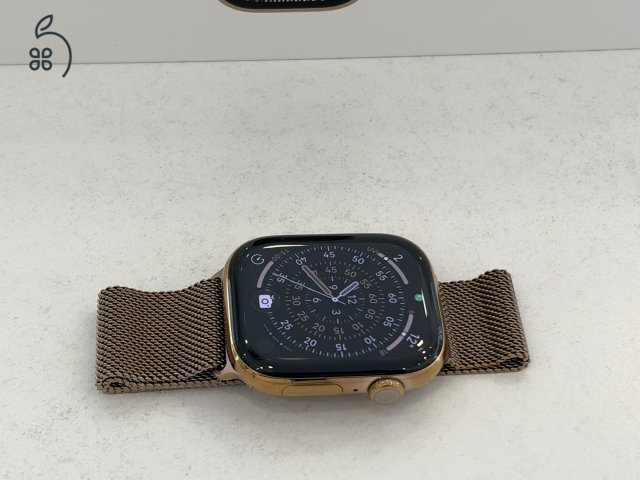Apple Watch 10 46mm Titanium Cellular Stainless Steel Hibátlan/Akku 90%/p5065